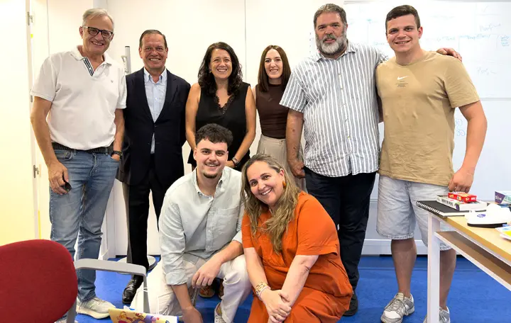 El equipo de FASE Fundación que atiende el centro de atención temprana de Boadilla del Monte