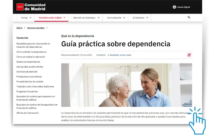 Guía de la ley de dependencia